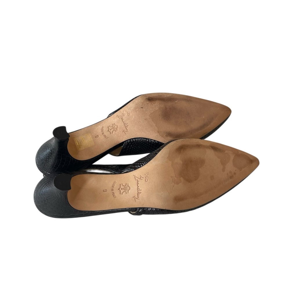 Elegant Black Slingback Heels - Picture 7 of 8